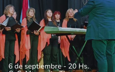 ESTE SÁBADO SE REALIZARÁ EL XIV ENCUENTRO “LOS COROS CANTAN A CASEROS”
